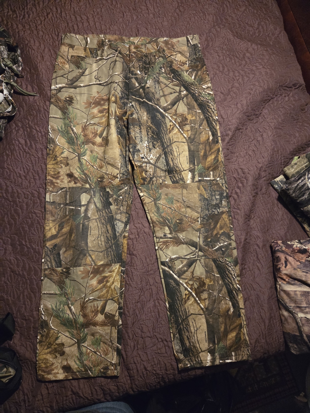 Wrangler Men's Camouflage Straight Jeans - Brown/Green/Tan